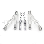 Silver Rear Passenger Footrest Foot Peg Bracket for Honda CBR1000RR (2008–2014)