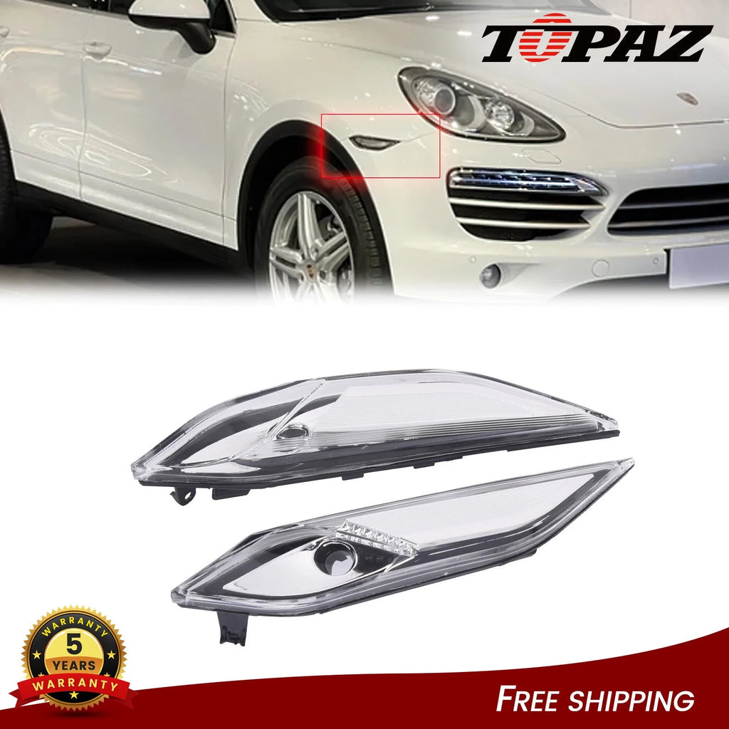 Set of 2 LED Side Marker Lights for Porsche Cayenne 958 (2011–2014)