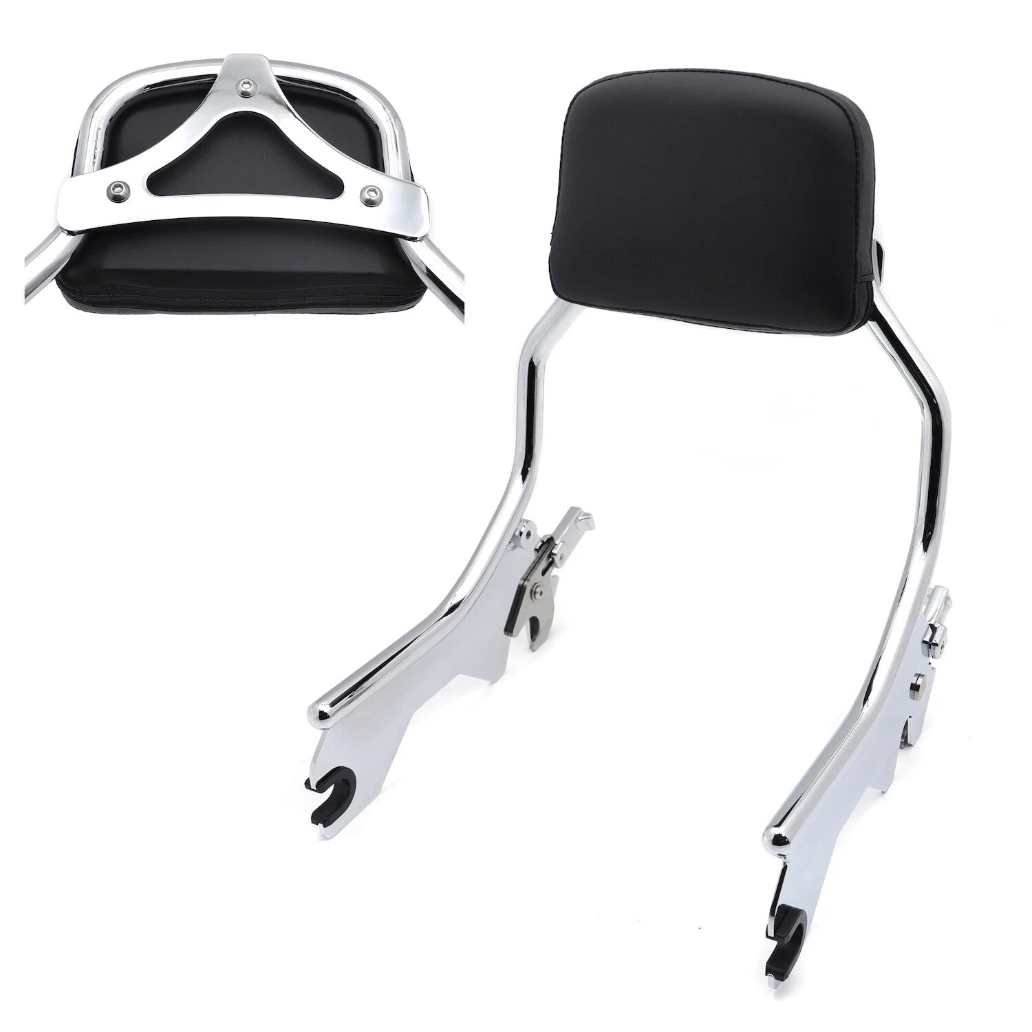 Sissy Bar Backrest Upright for Harley Softail Slim/Street Bob/Deluxe (2018–2023)