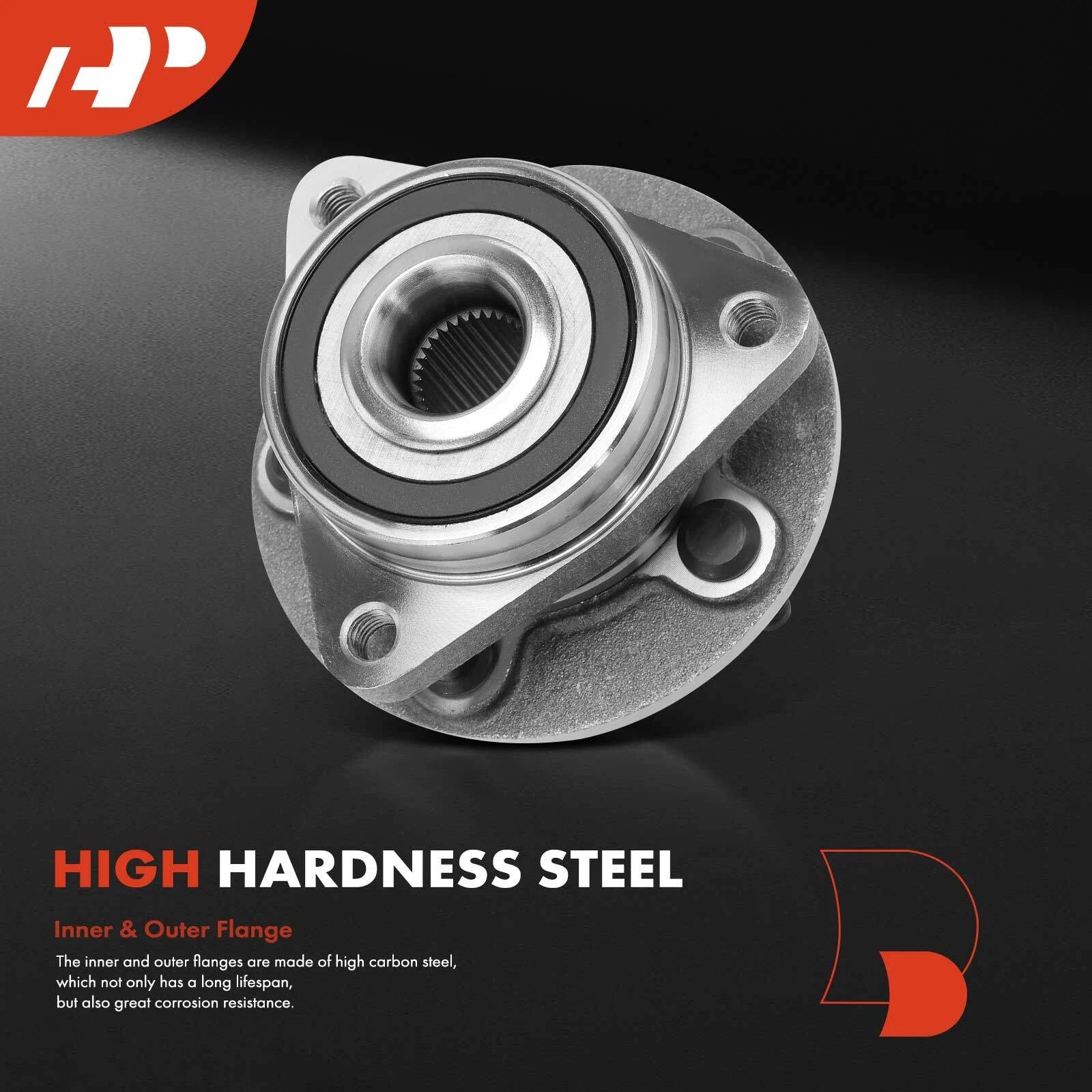 Front Wheel Hub & Bearing Assembly for Chevrolet Cruze (2011–2015)