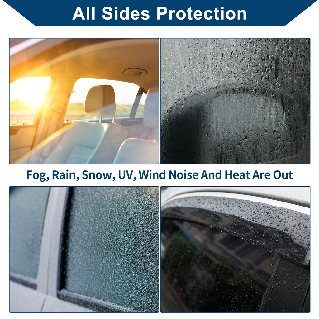 Car Window Deflectors for Nissan Pathfinder (2023–2024) Side Vent Visors