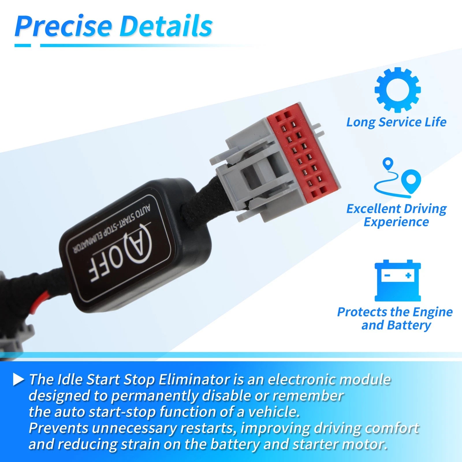 Auto Start Stop Eliminator for Nissan Frontier (2015–2023)