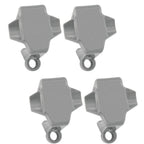 2 x Boat Square Rail Fender Adjusters for Bumper Fender Clips CS