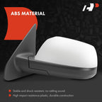Manual Folding Chrome Driver Side Mirror for Toyota Tundra (2007–2021)