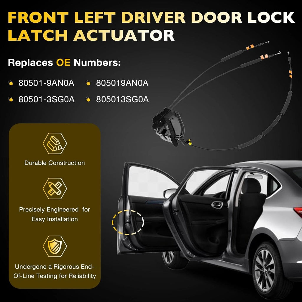 Door Latch Lock Actuator for Nissan Sentra (2013-2019)