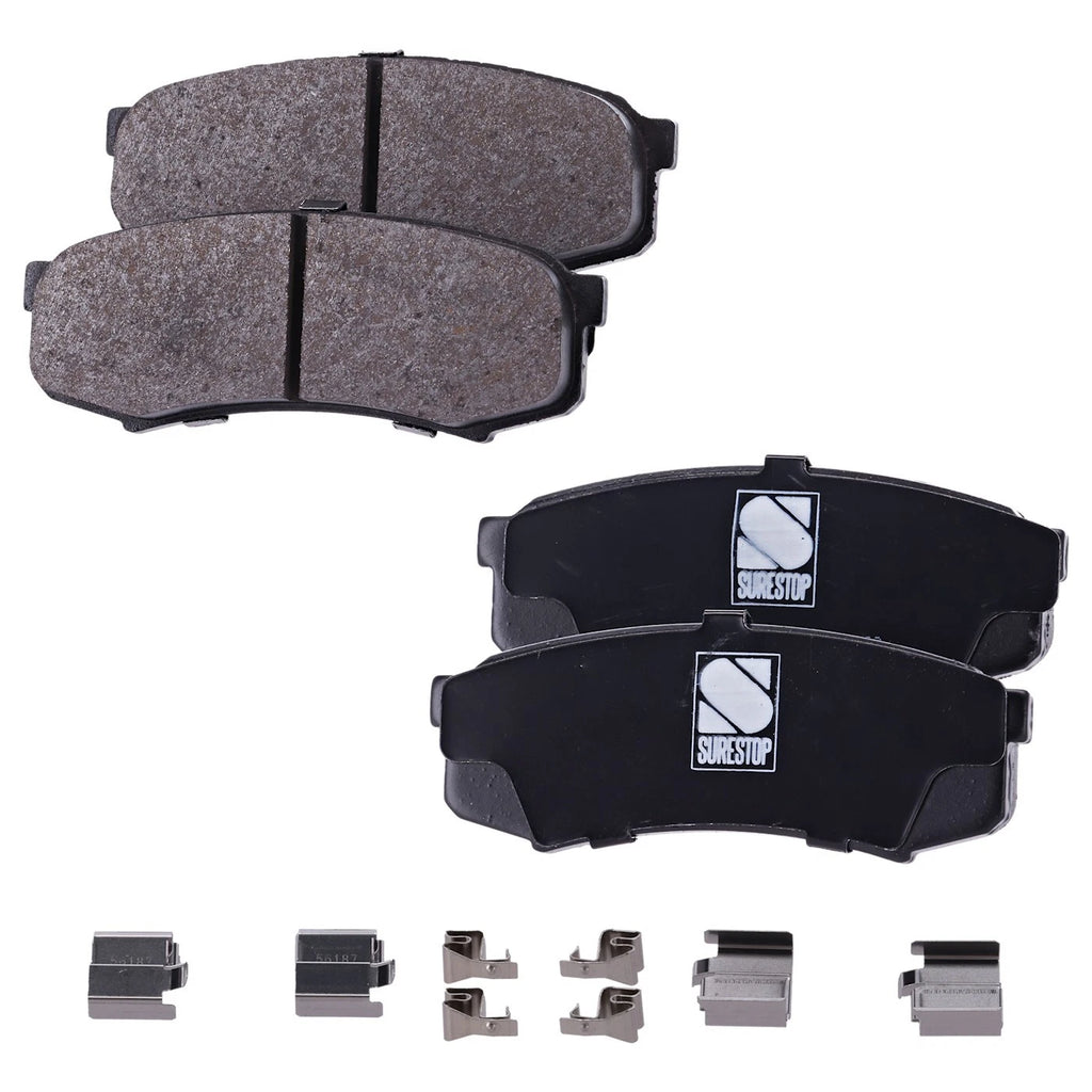 Set of Rear Brake Pads for Toyota 4Runner Lexus GX460 FJ Cruiser