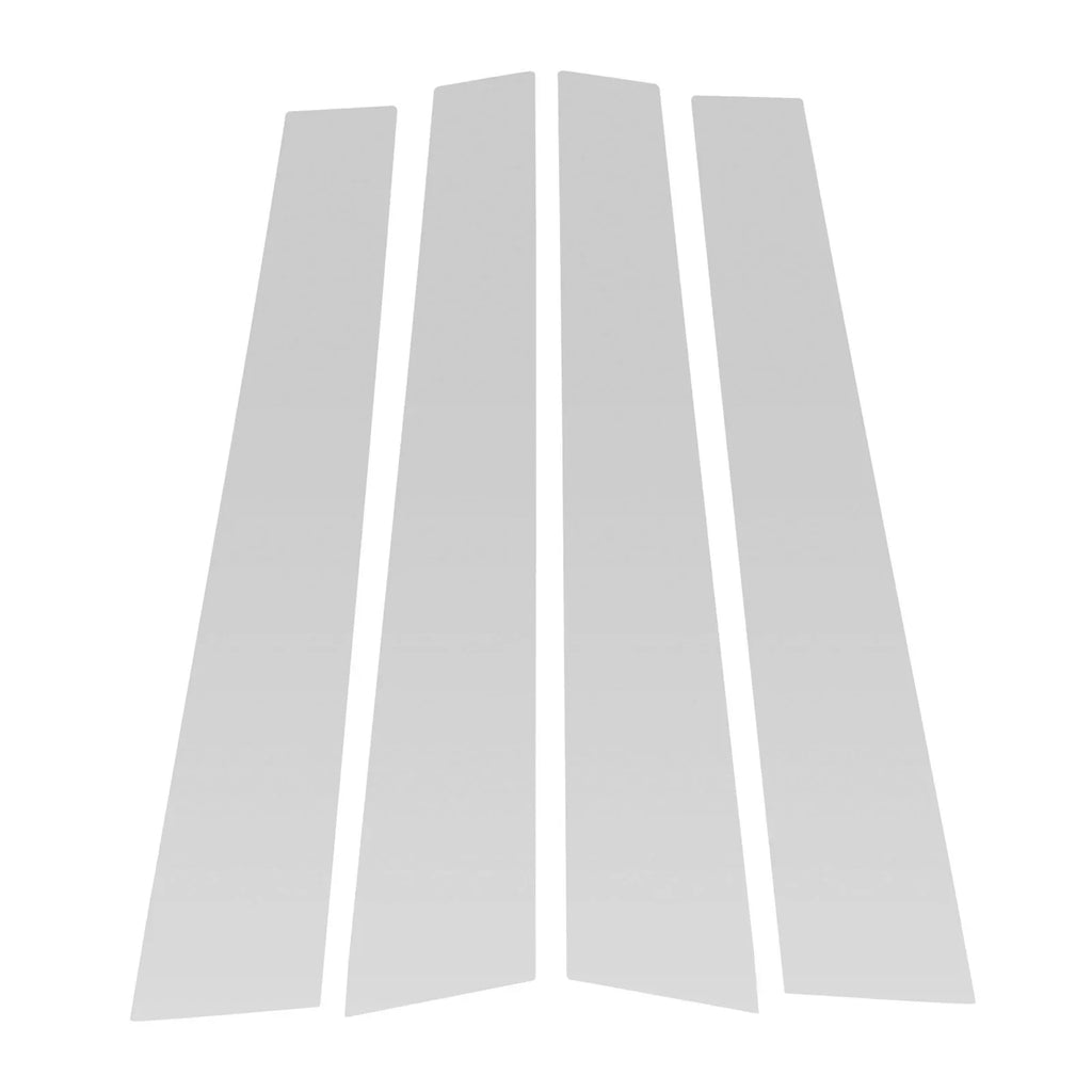 4 Pcs Door Pillar Window Trim for Lexus GS (2012-2019) Silver Tone