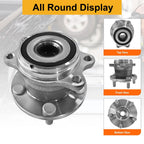 2 Rear Wheel Hub Bearings for Subaru Legacy Outback (2005–2009)