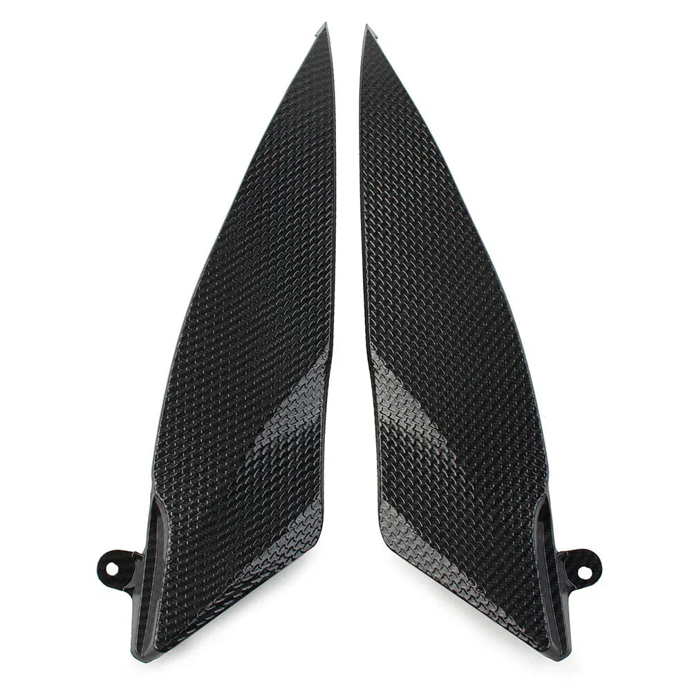 Carbon Fiber Gas Tank Side Trim Cover for YAMAHA YZF R1 (2007-2008)