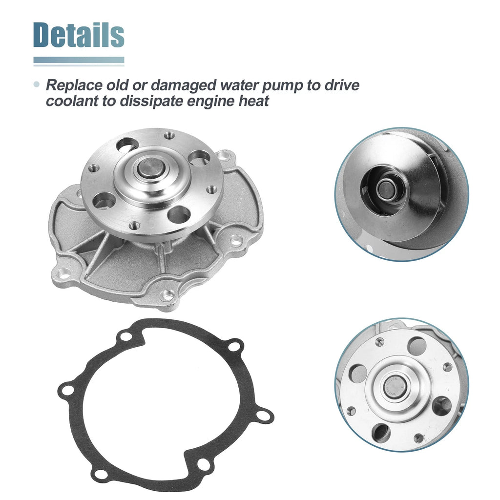 Water Pump AW5103 for Buick LaCrosse (2005–2008) & Chevrolet Impala (2012)