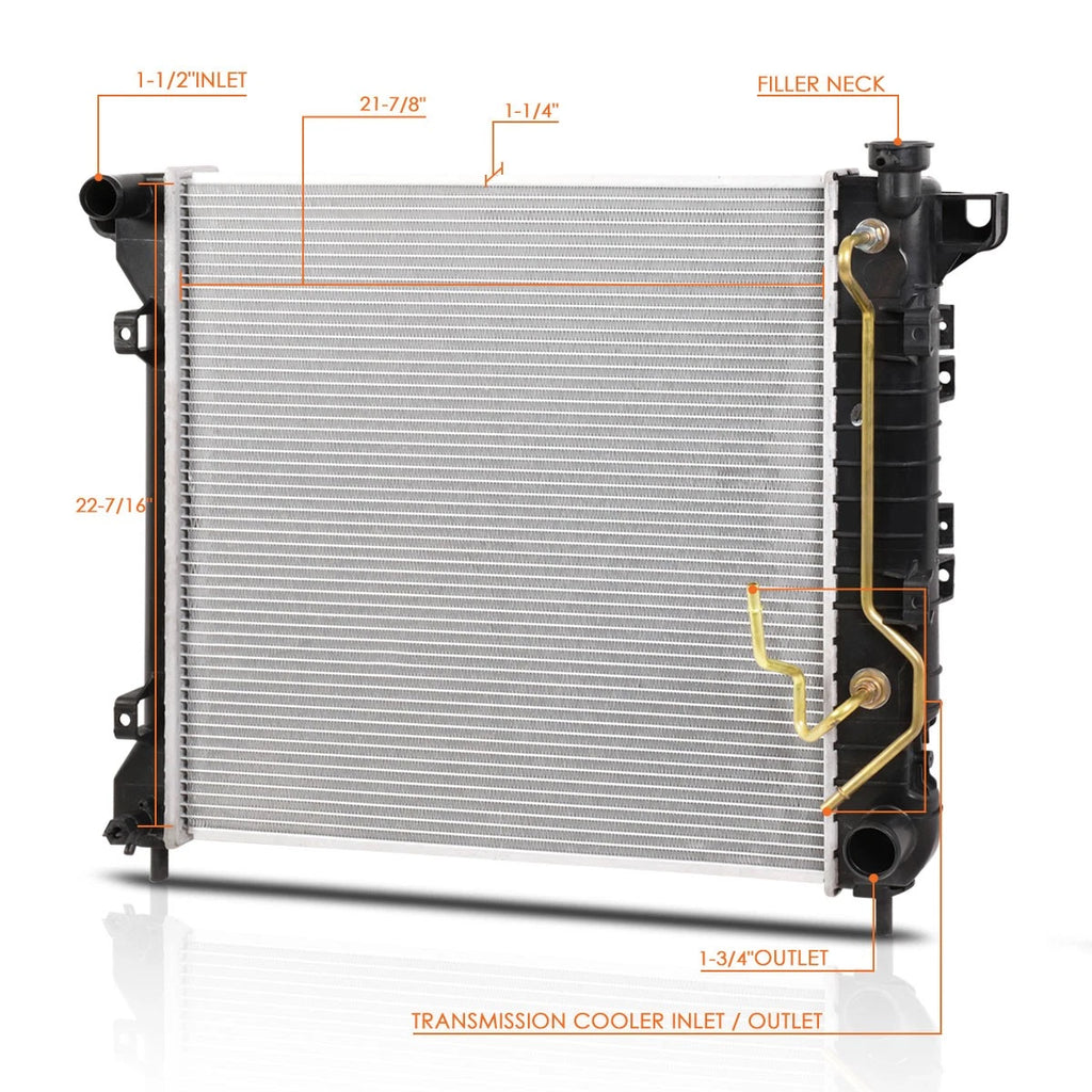 Full Aluminum Core Radiator for Dodge Dakota/Durango (1997–2000) DPI-1905