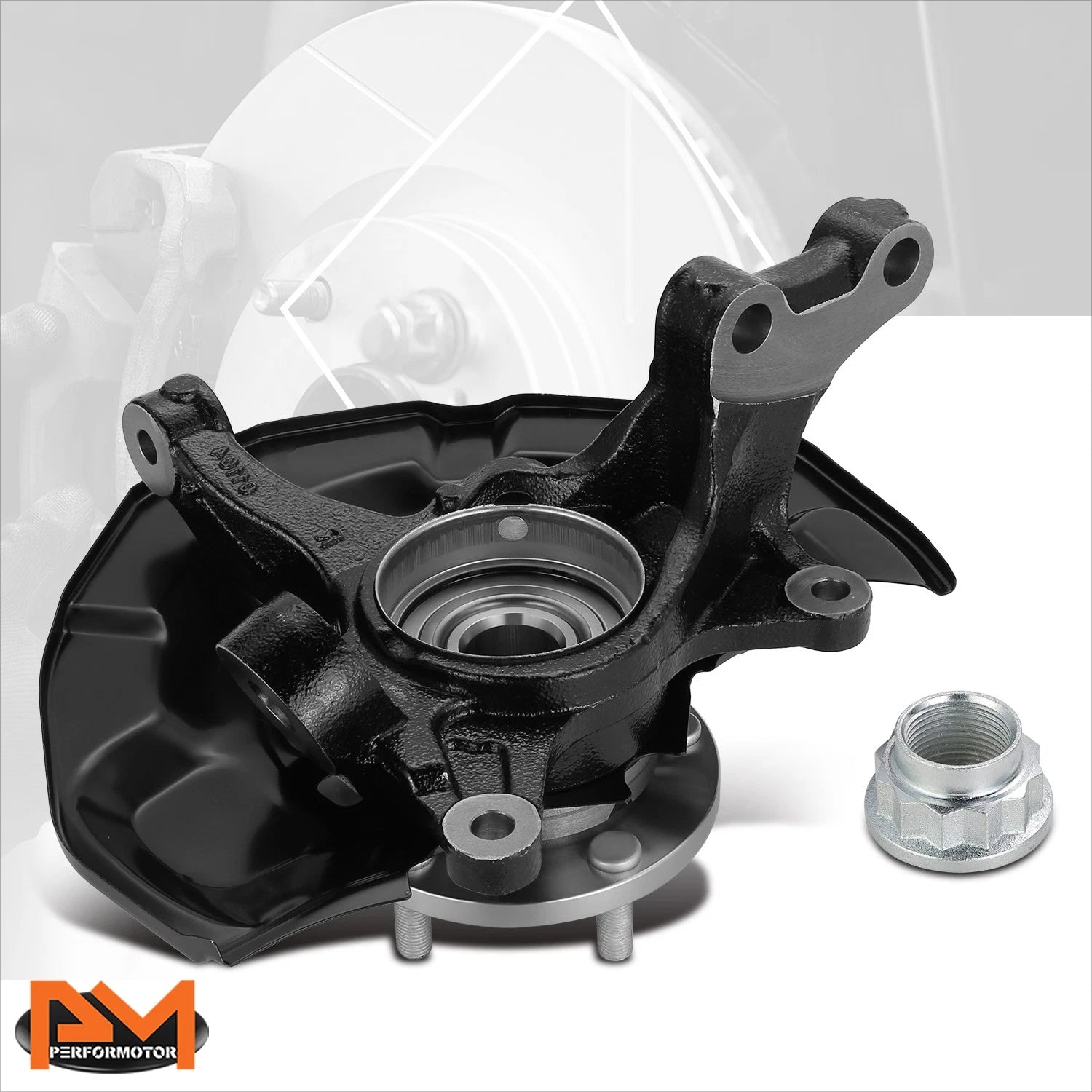 Front Left Loaded Knuckle Assembly for Toyota Sienna (2004–2010)
