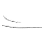 Replacement Chrome Plastic Passenger Side Front Bumper Cover Molding for Ford