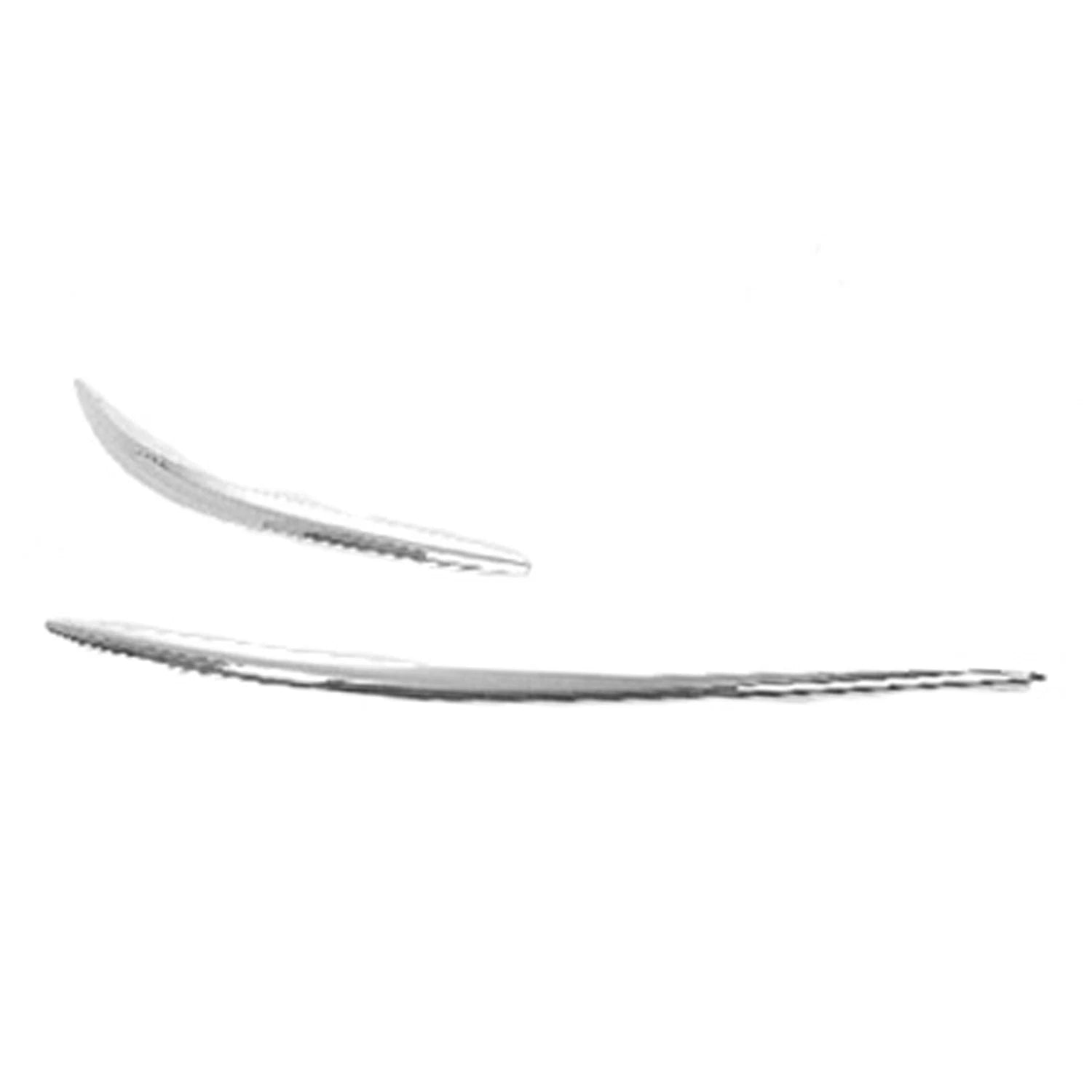 Replacement Chrome Plastic Passenger Side Front Bumper Cover Molding for Ford