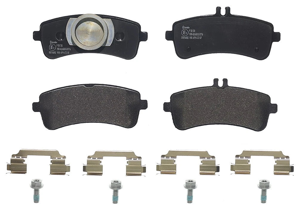 Brembo Rear Low-Met Brake Pads for Mercedes M177 W205 C205 A205 W222 C217 (2015–2023)