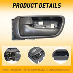 Set of 4 Interior Door Handles for Toyota Camry (2002–2006)