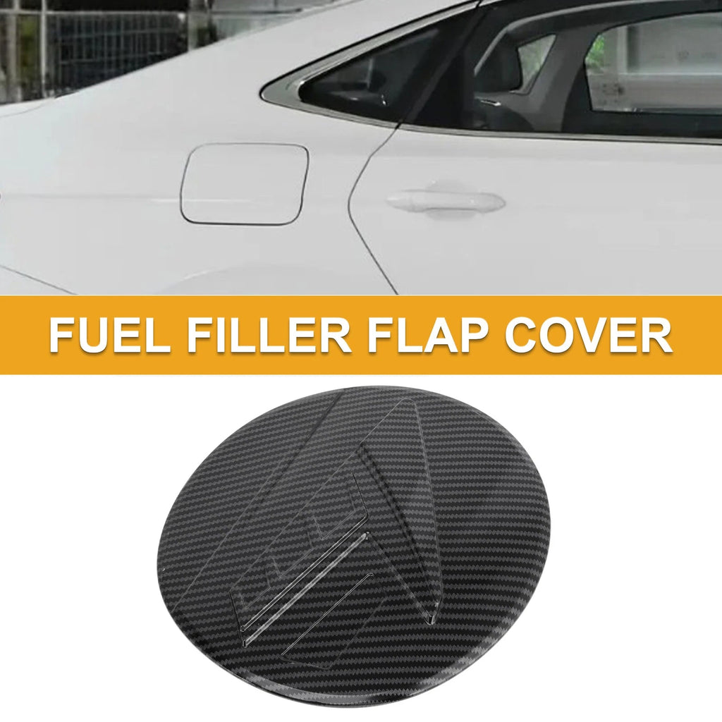 Fuel Tank Door Cap for Subaru Outback (2021–2025) Carbon Fiber Black