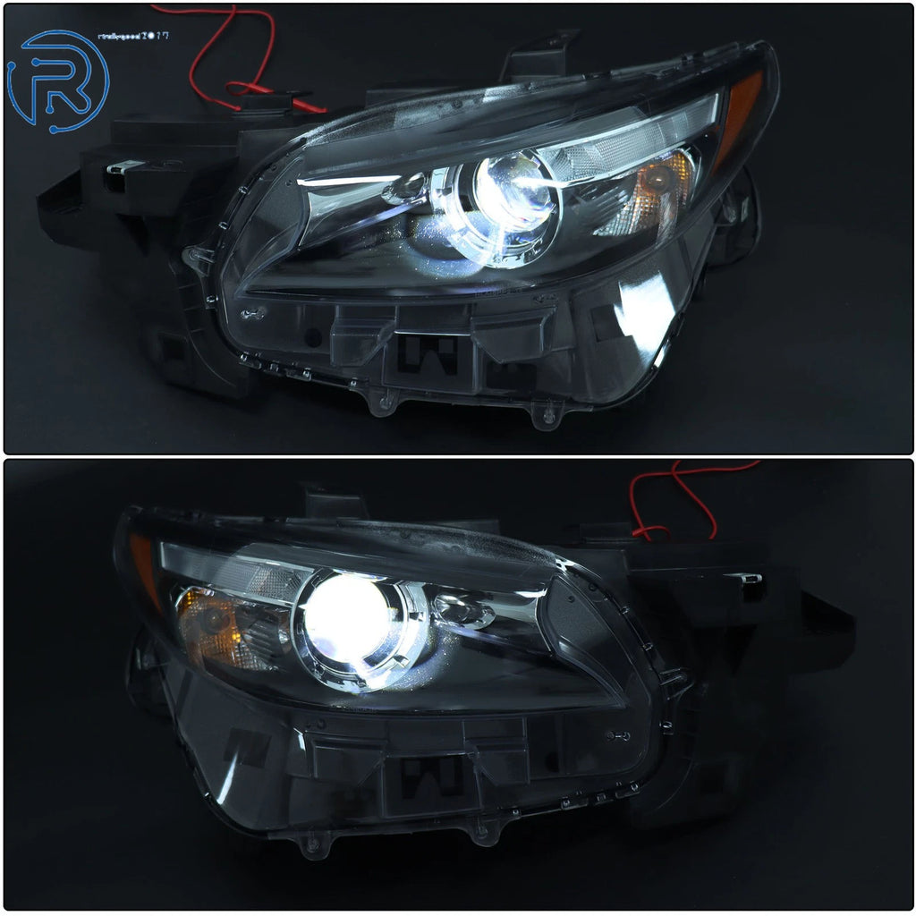 Headlight Set for Mazda CX-9 (2016-2023) LED Halogen Left & Right