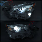 Headlight Set for Mazda CX-9 (2016-2023) LED Halogen Left & Right