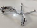 Chrome Brake Clutch Lever for Kawasaki ZX6R ZX10R Z750R Z1000 (2000–2023)