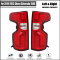 2X LED Tail Lights for Chevy Silverado 1500 (2019–2023)