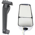 Passenger Side Power Heated Chrome Mirror for Chevrolet C4500 Kodiak (2003–2009)