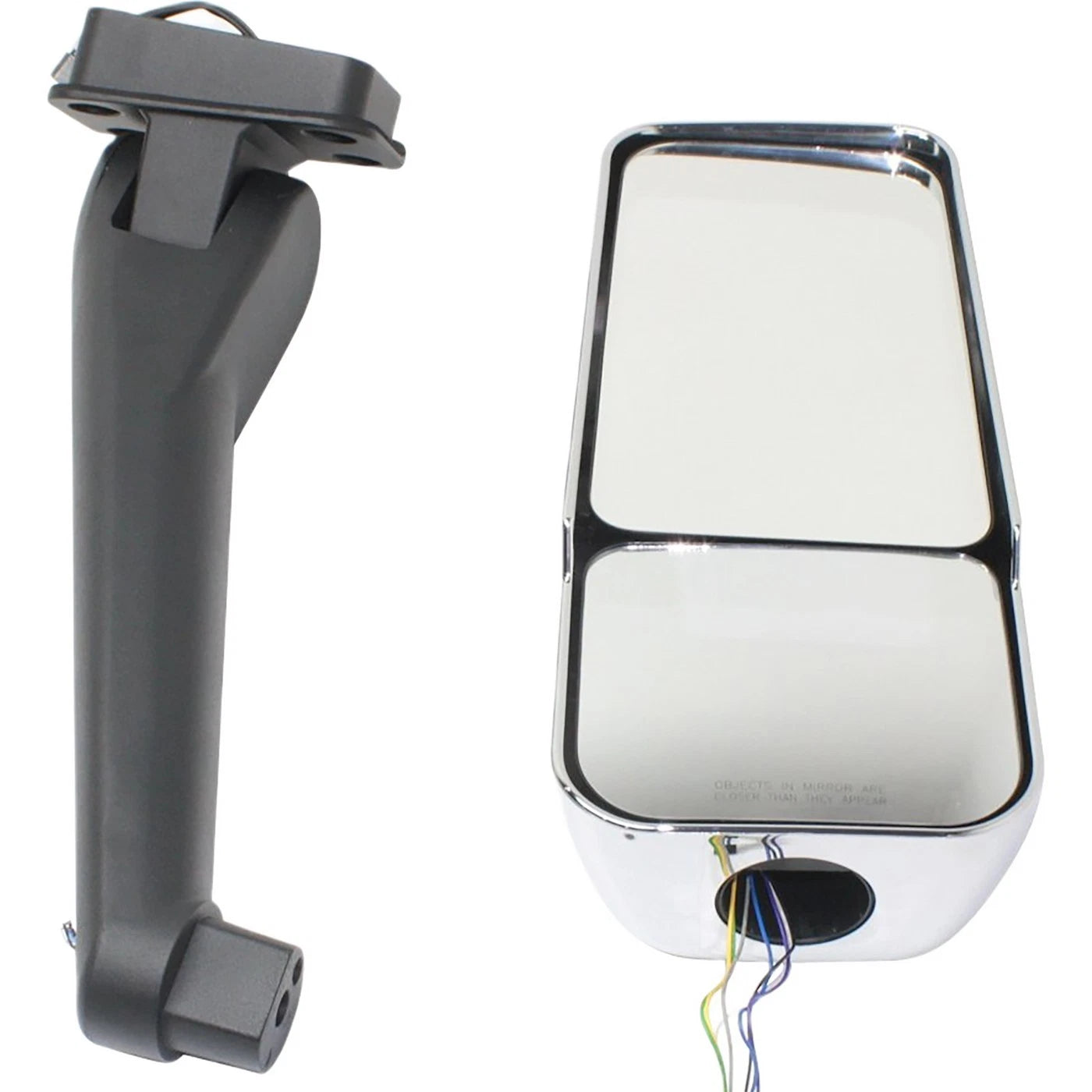 Passenger Side Power Heated Chrome Mirror for Chevrolet C4500 Kodiak (2003–2009)