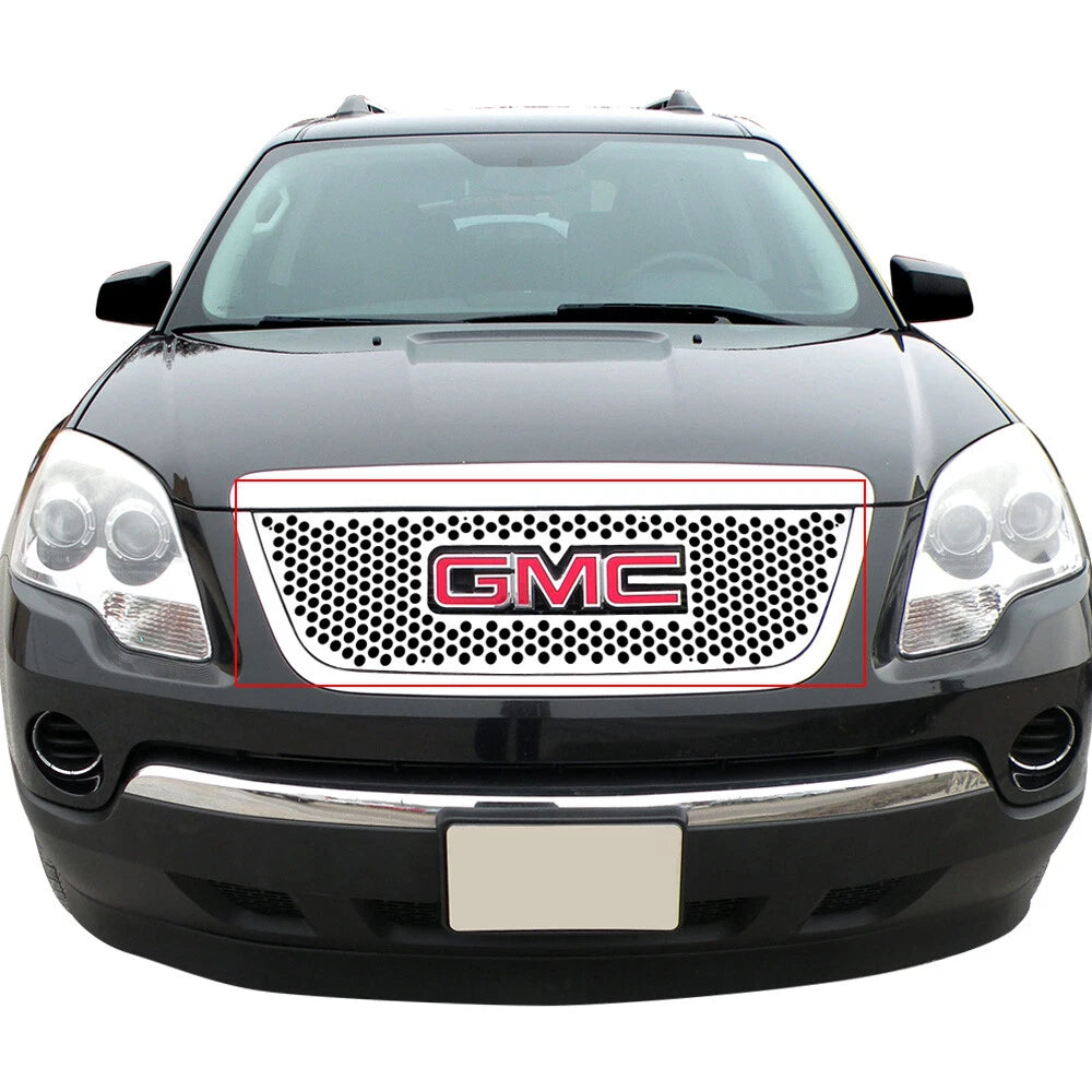 Stainless Silver Laser Cut Grille Insert for GMC Acadia (2007–2012)