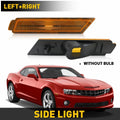 2X Side Marker Light Housings for Chevrolet Camaro (2010–2015) Amber
