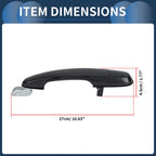 Rear Left Door Handle for Hyundai Tucson (2005–2009) 1 Pcs