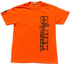 DMAX Diesel T-Shirt for DMAX (2010–2023) - Orange, Black Logo, Medium