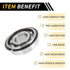 6203NR Deep Groove Ball Bearing for Scooter Skateboard Wheel (P5)