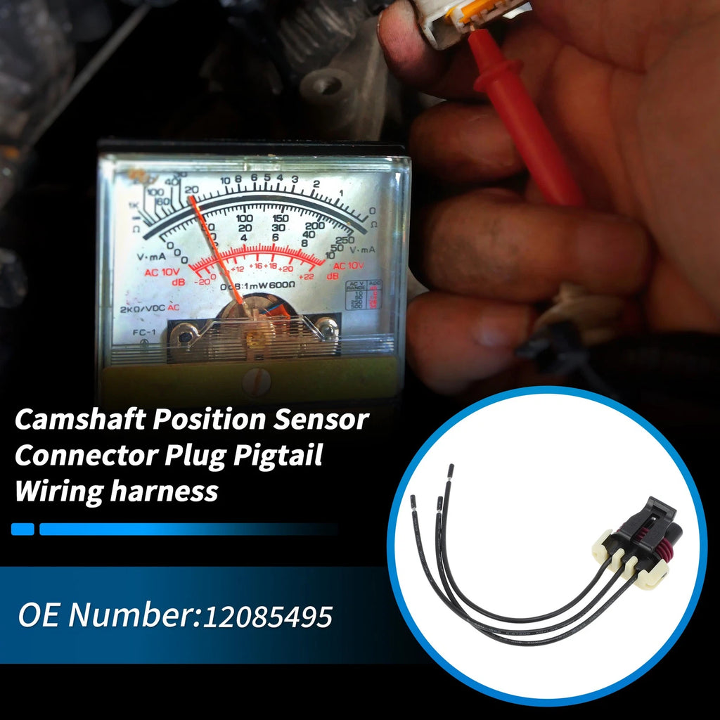 Camshaft Position Sensor Connector Plug Pigtail for Chevrolet 