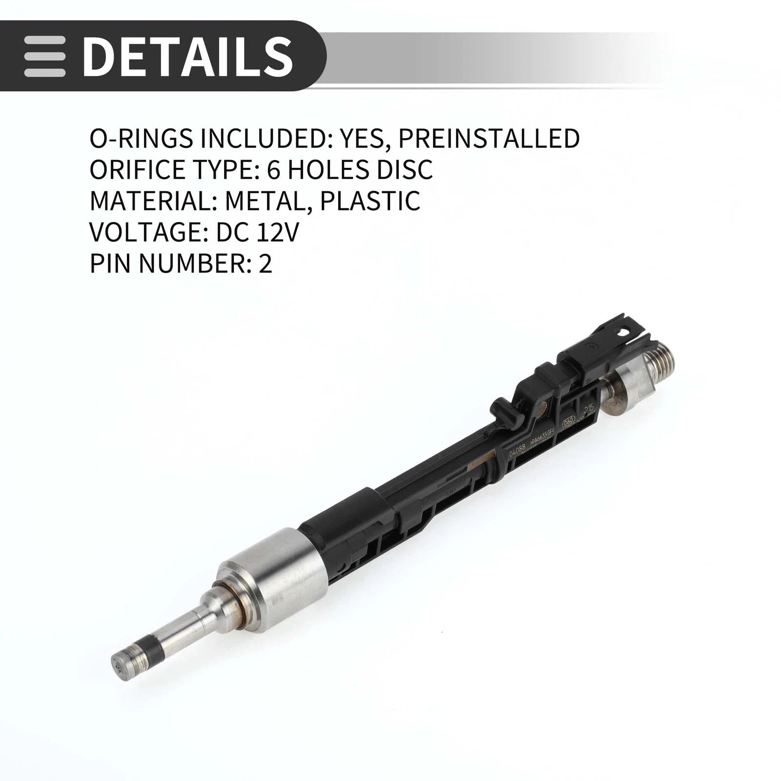 Fuel Injector No. 13647639994 for BMW X5 35i 3.0 (2014–2016)
