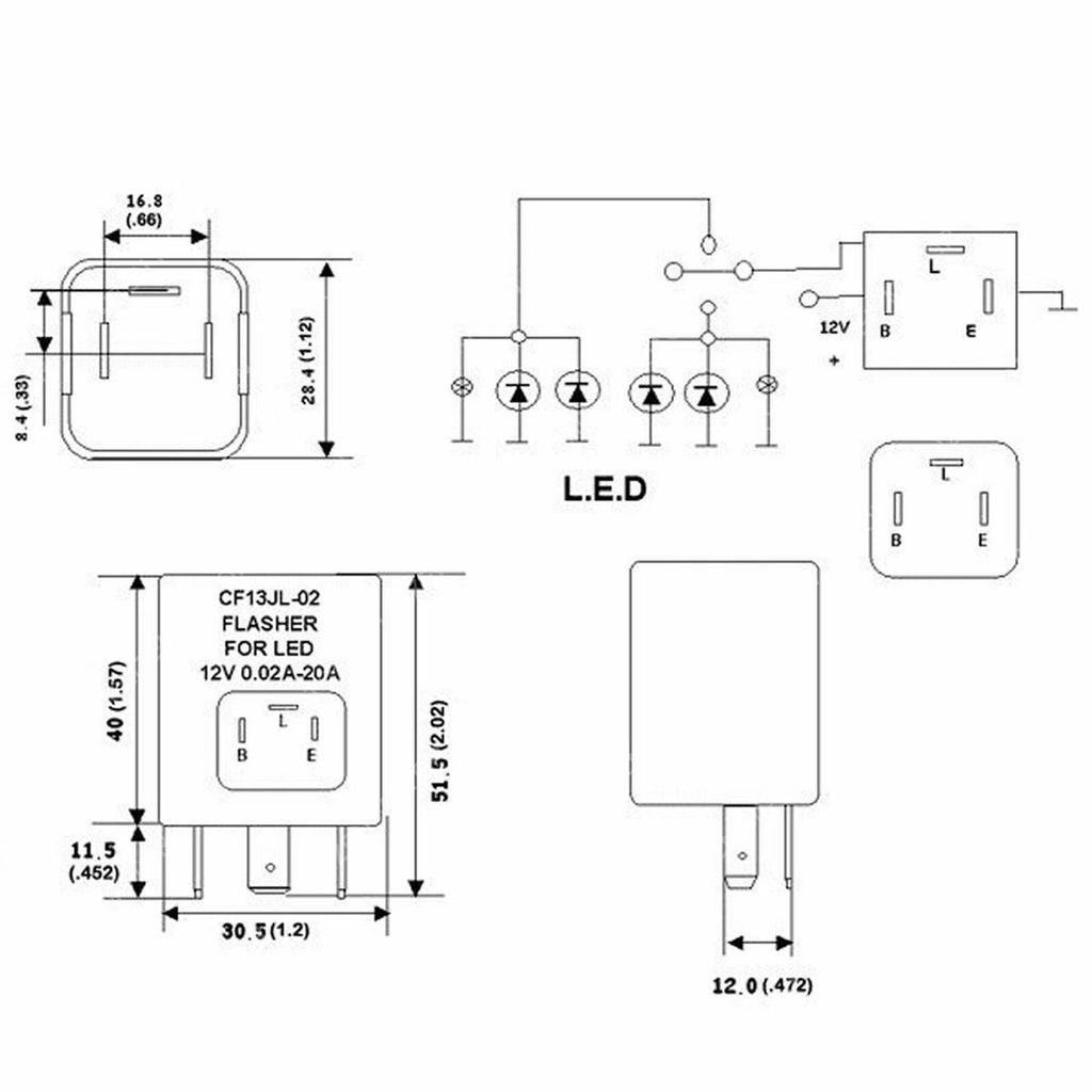 Flasher Relay for Nissan Versa (2007-2019)