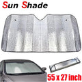 Foldable UV Block Sun Shade Cover for Car Windshield (Fits Most Models)