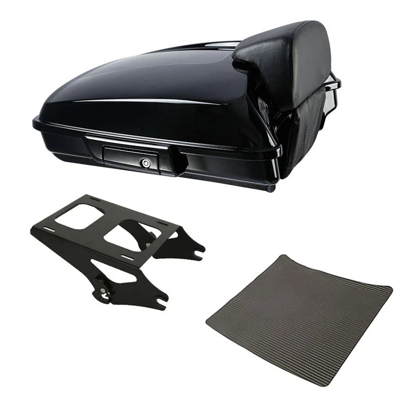 Razor Trunk Backrest Mount Rack for Harley Touring Road Street Glide (2014–2026)