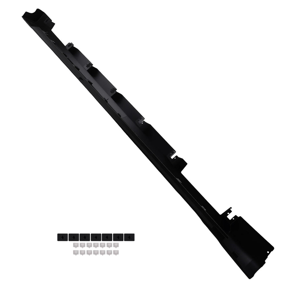 Side Skirt Extension Lip for Ford Fusion Titanium (2013–2017) Black