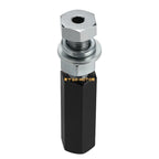 1/4" Black Quick Release Flag Pole Holder Mount for ATV UTV