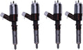 Set of 4 Fuel Injectors 326-4756 for Caterpillar C4.2 Engine (312D, 320D)