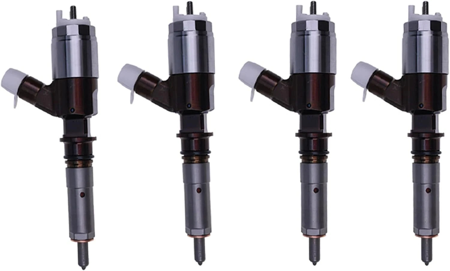 Set of 4 Fuel Injectors 326-4756 for Caterpillar C4.2 Engine (312D, 320D)