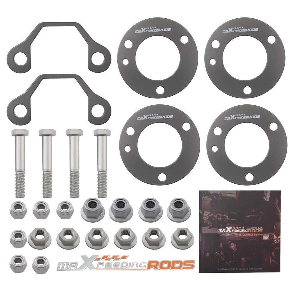 1" Front Spacer Lift Kit for Ford Bronco 4WD (2021–2025) Carbon Steel