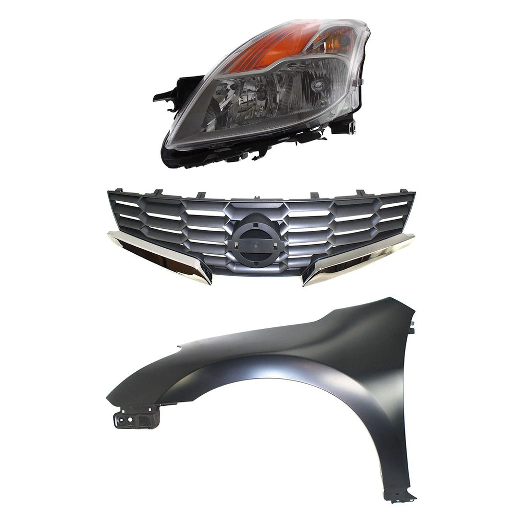 Fender Kit for Nissan Altima 2008-2012 (2-Door Coupe) Primed Front Driver Side