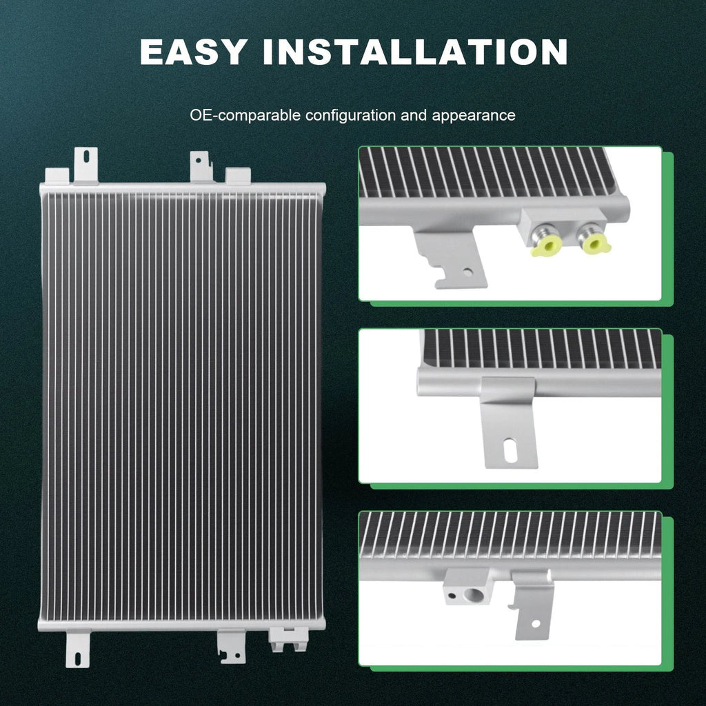 AC Condenser for Chrysler 200, Dodge Avenger, Jeep Compass (2011–2014)