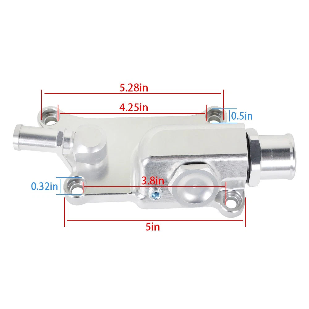 Upper Coolant Housing with Elbow for K20Z3 K24 K Series