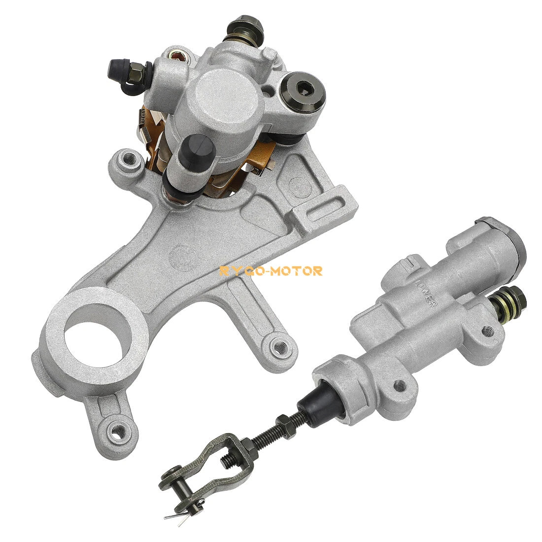 Rear Brake Caliper & Master Cylinder for Honda CRF250R CRF450R CRF250X CRF450X (2004–2023)