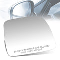 Side View Door Mirror Glass for Ford Aerostar (1986–1997) Convex Lens Right