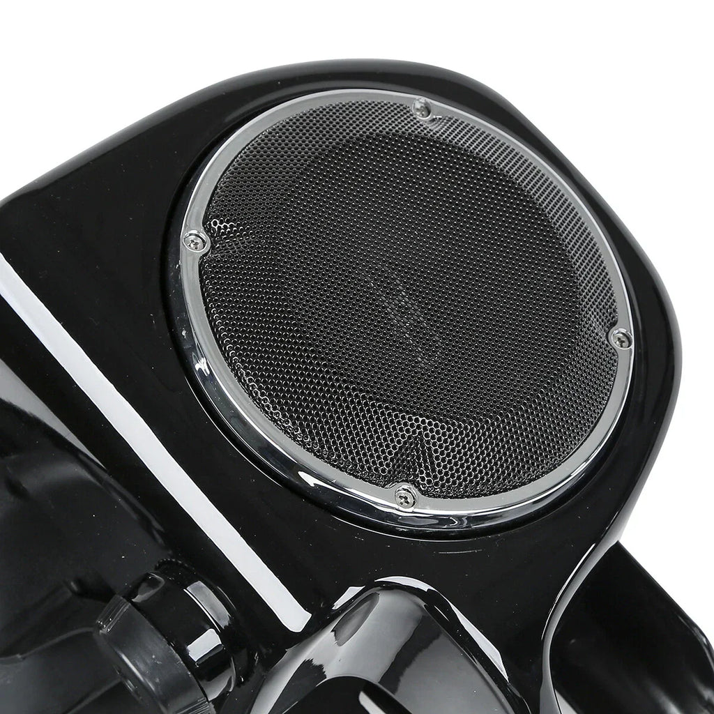 6.5'' Speaker Grills & Vented Leg Fairings for Harley Touring (1983-2013)