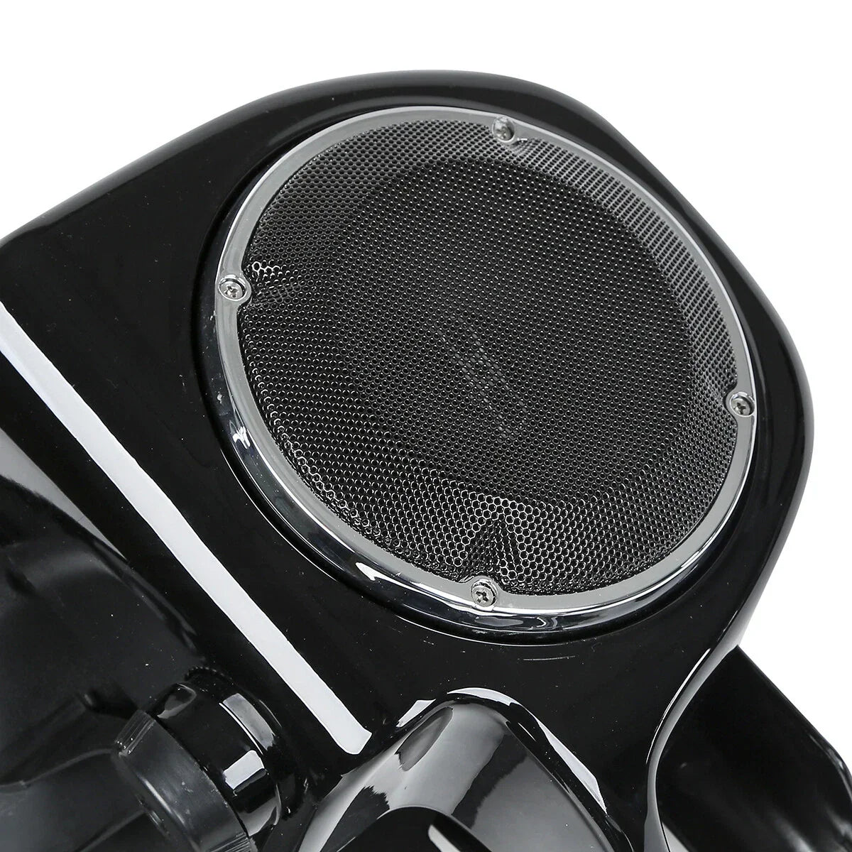 6.5'' Speaker Grills & Vented Leg Fairings for Harley Touring (1983-2013)