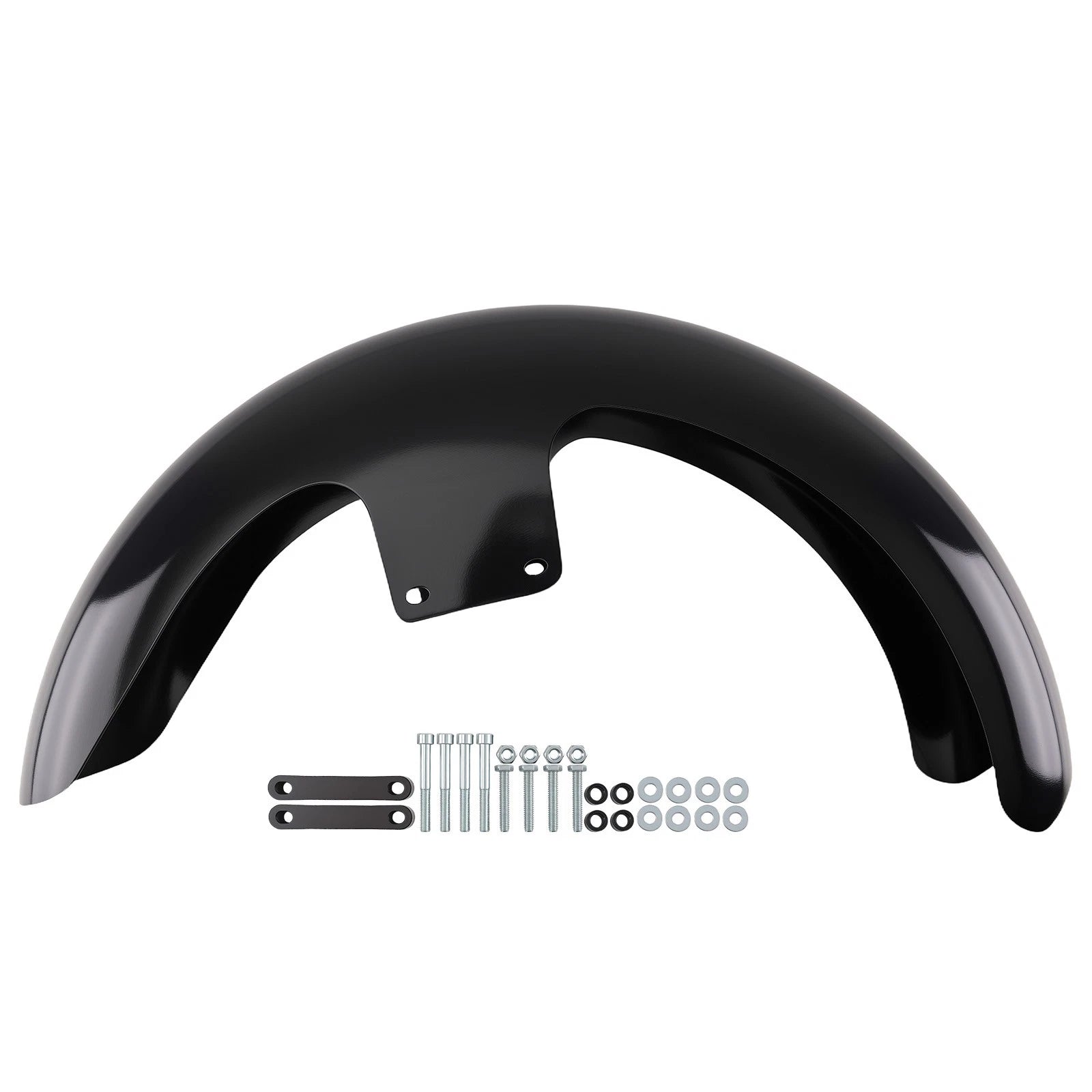 Front Mud Flap for Harley Touring Models (1994–2013) 19 Inch Wheel Black